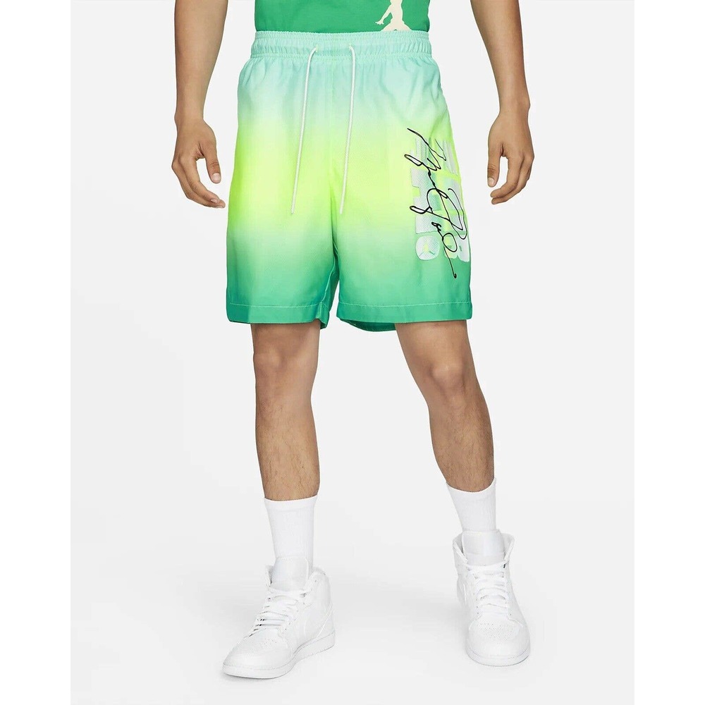 Nike Men’s Jordan Sport DNA Pool Shorts Tropical Twist Size Large CZ4849-307